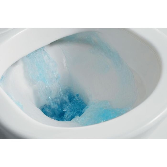 Vägghängd toalettstol Kielle Gaia Compact + SoftClose prill-laud vit