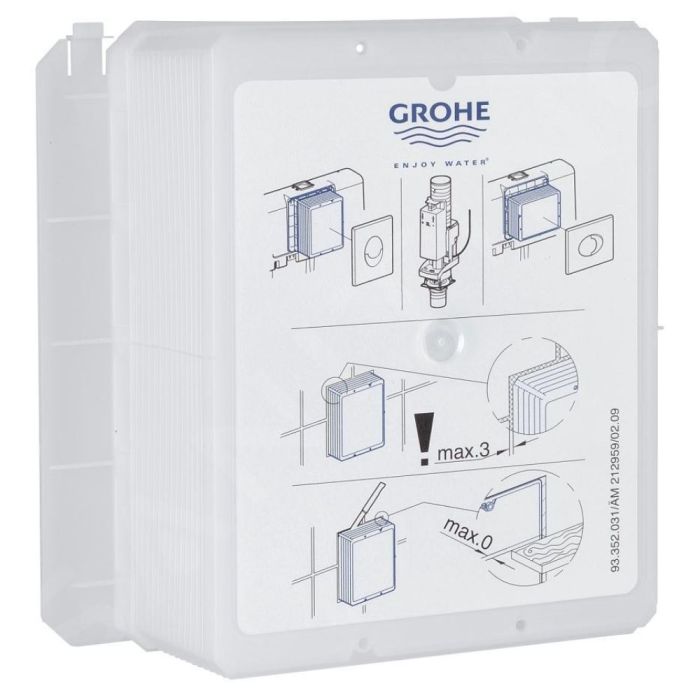 Toalettpaket Grohe Rapid SLX + Bau Ceramic + Arena Cosmopolitan S Cool Sunrise