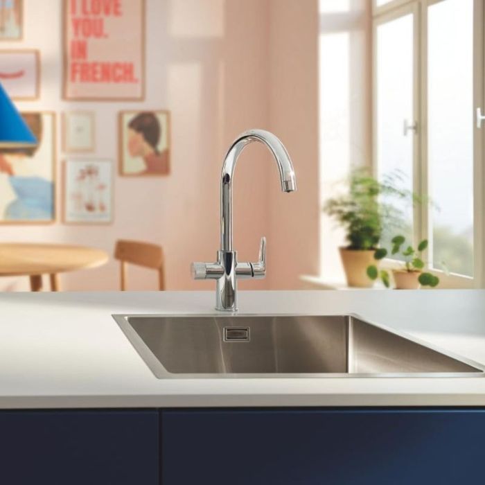 Köksblandare Grohe Blue Pure StartCurve C + aktiivsöefilter