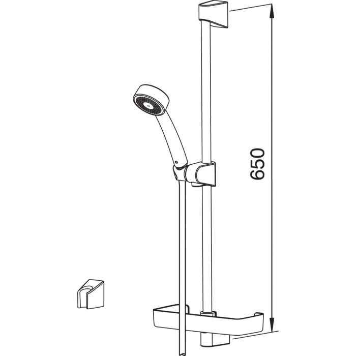 Handduschset Oras Apollo 520