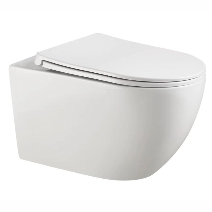 Toalettpaket Geberit Duofix + Kielle Gaia + Delta01 vit