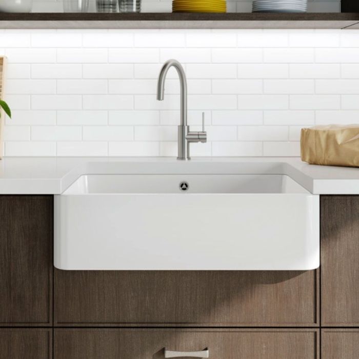 Diskho Blanco VILLAE Farmhouse Single blankvit