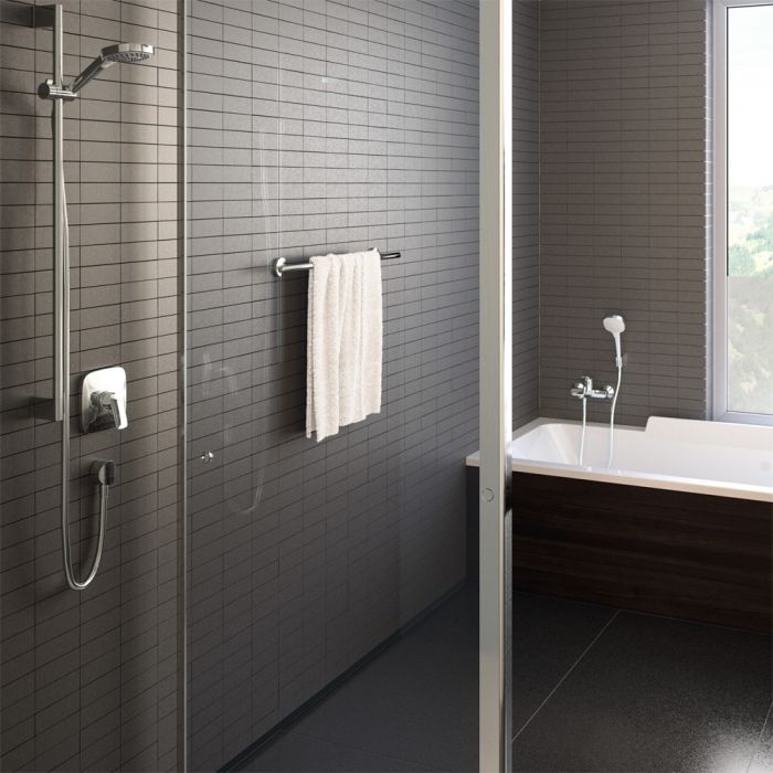 Inbyggnadsduschblandare Hansgrohe Logis