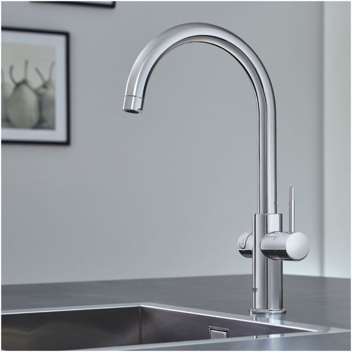 Köksblandare Grohe Red Duo + filter + boiler