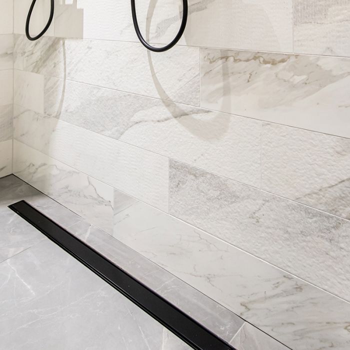 Duschränna ACO ShowerDrain C-line Massive Black
