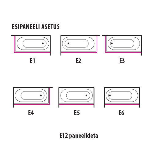 Massagebadkar Balteco Forma 16
