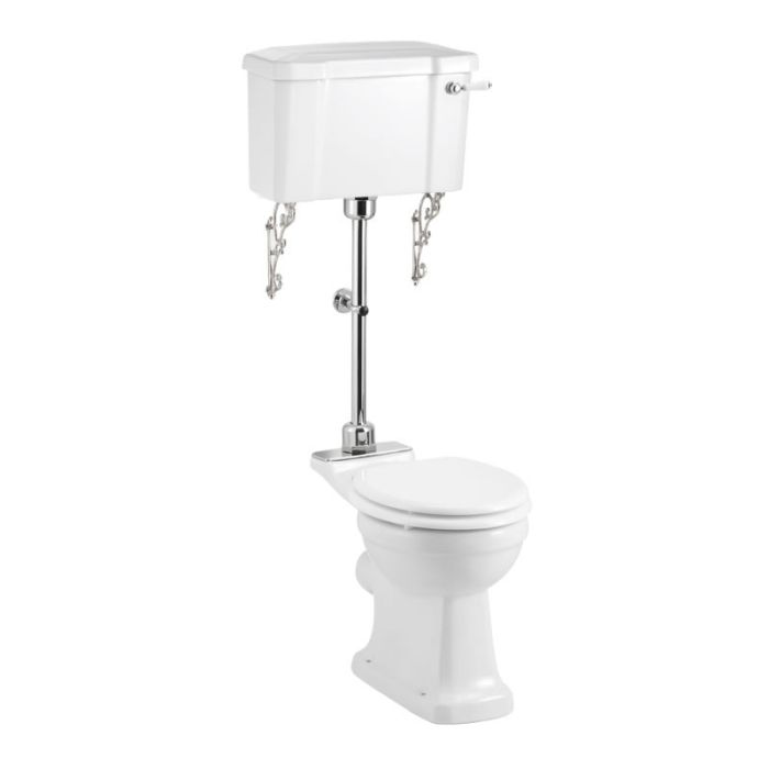 Retro WC-pott Burlington Rimless