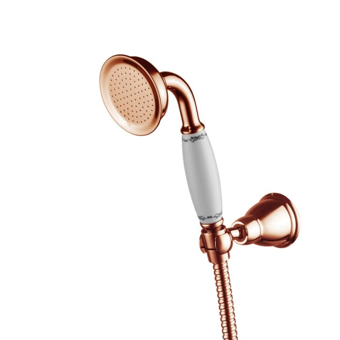 Handduschset Blue Star Capri roosa guld