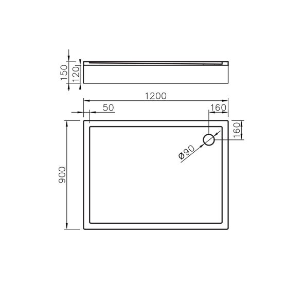 Duschkar Vispool QZ-120