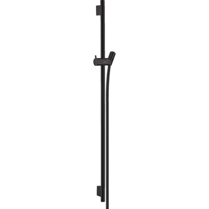 Duschstång Hansgrohe Unica S 90 cm med duschslang mattsvart