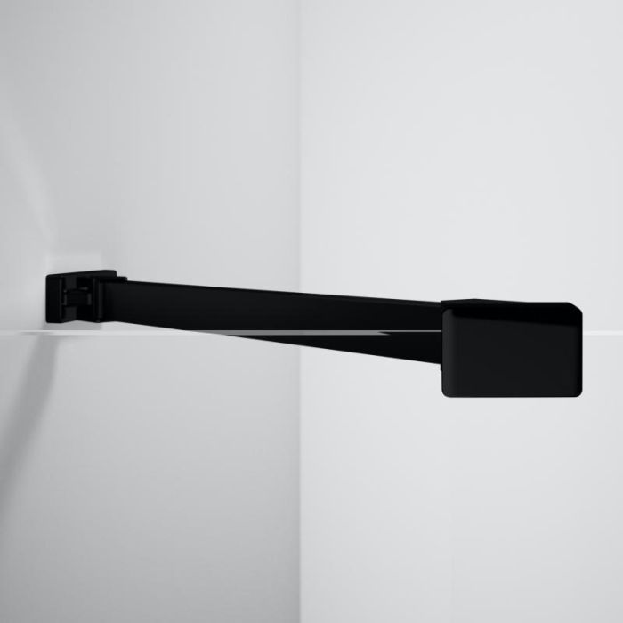 Duschvägg Hüppe Design Pure svart