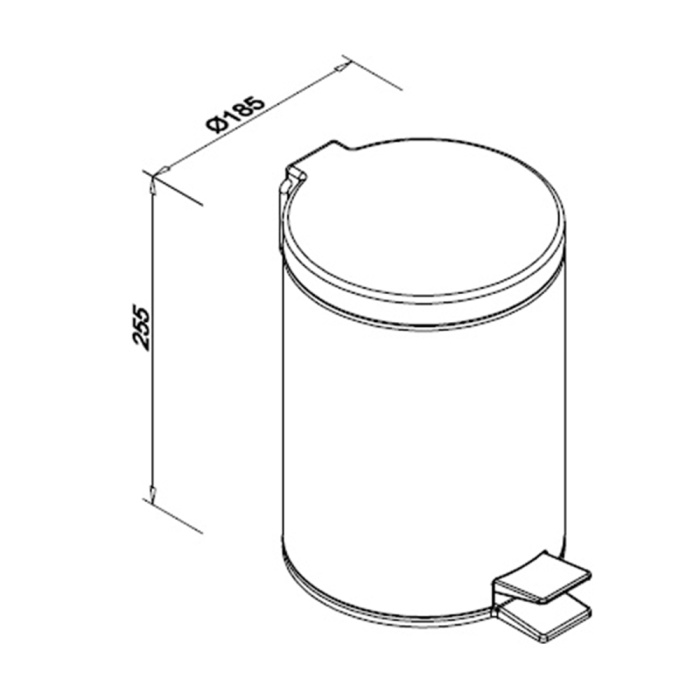 Pedalhink Faneco ECO 5L polerad