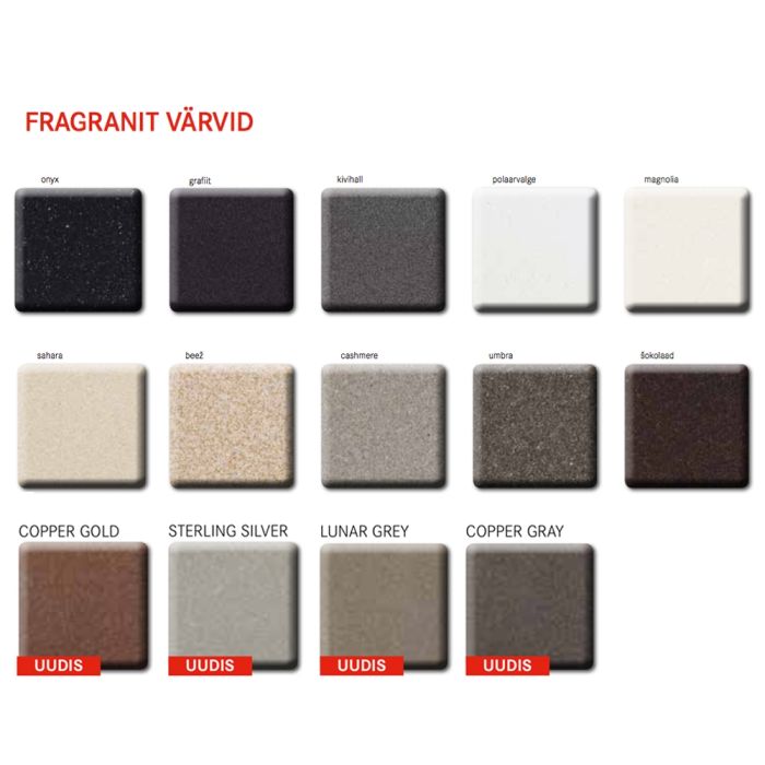 Diskho Franke Kubus 2 KNG 110-52 onyx med spolplatta