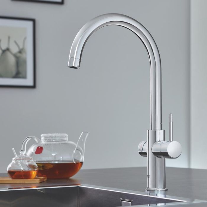 Köksblandare Grohe Red Duo krom + boiler + filter