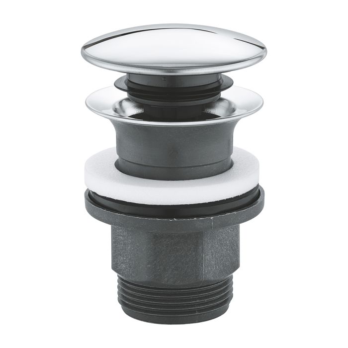Bottenventil Grohe krom