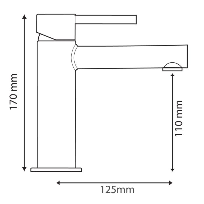 Tvättställsblandare Hafa Design krom