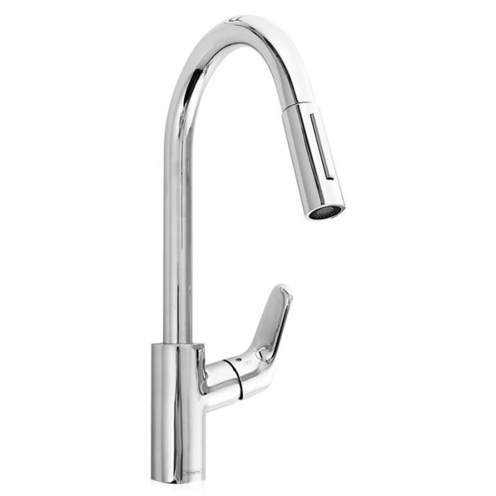 Köksblandare Hansgrohe Focus M41 240 krom med utdragbar handdusch