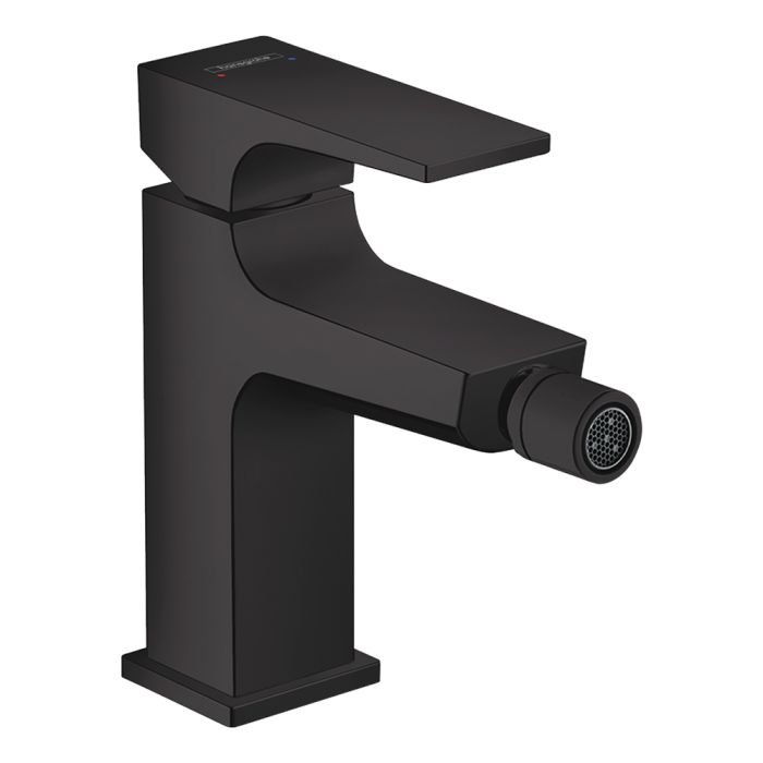 Bidéblandare Hansgrohe Metropol med bottenventil mattsvart