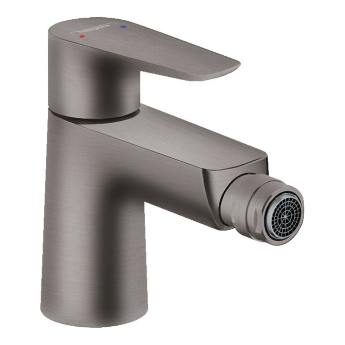 Bidéblandare Hansgrohe Talis E med bottenventil borstad svart