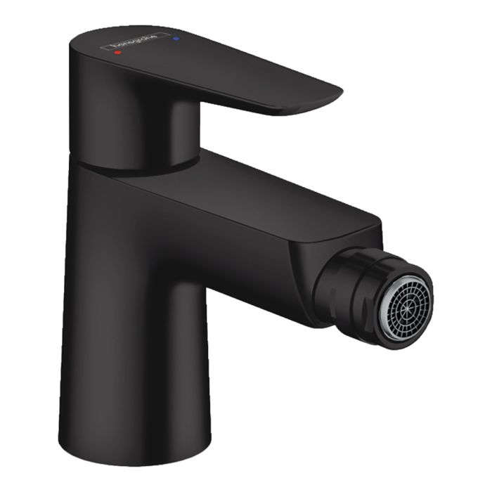 Bidéblandare Hansgrohe Talis E med bottenventil mattsvart