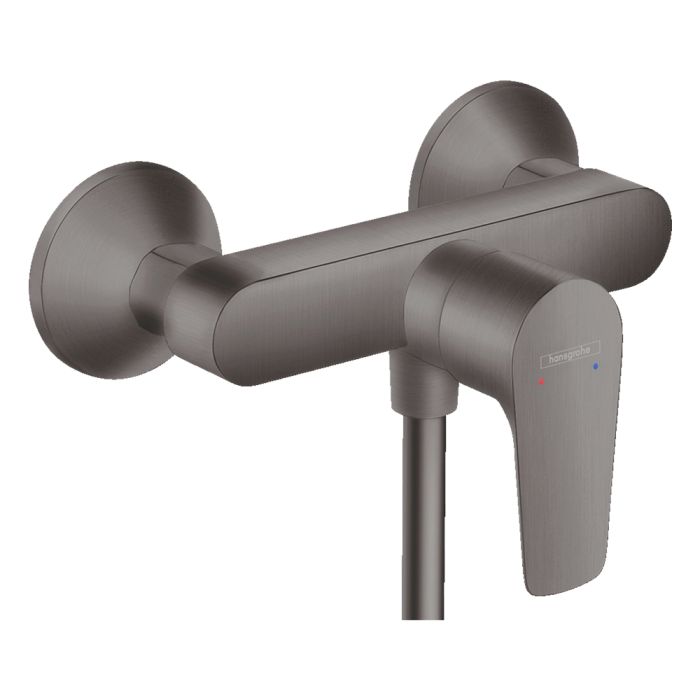 Duschblandare Hansgrohe Talis E borstad svart