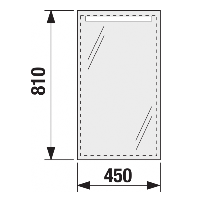 Spegel Jika Clear H455705