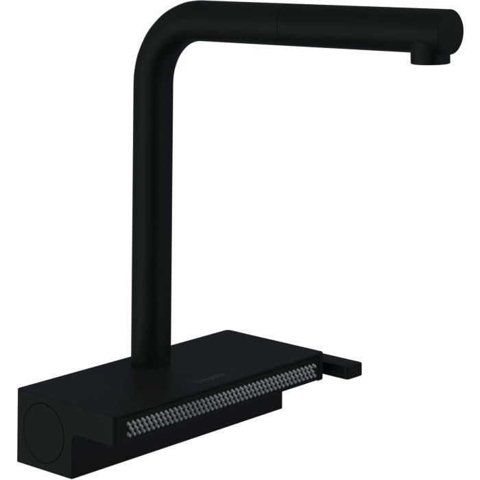 Köksblandare Hansgrohe Aquno Select M81 250 mattsvart med utdragbar handdusch