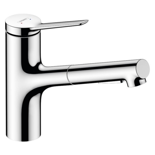 Köksblandare Hansgrohe Zesis M33 150 krom med utdragbar handdusch