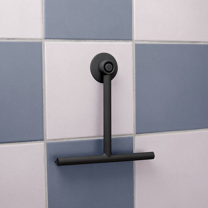 Glastorkare Duschy Clever svart