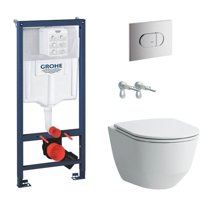 Toalettpaket Laufen Pro 866953 + Grohe