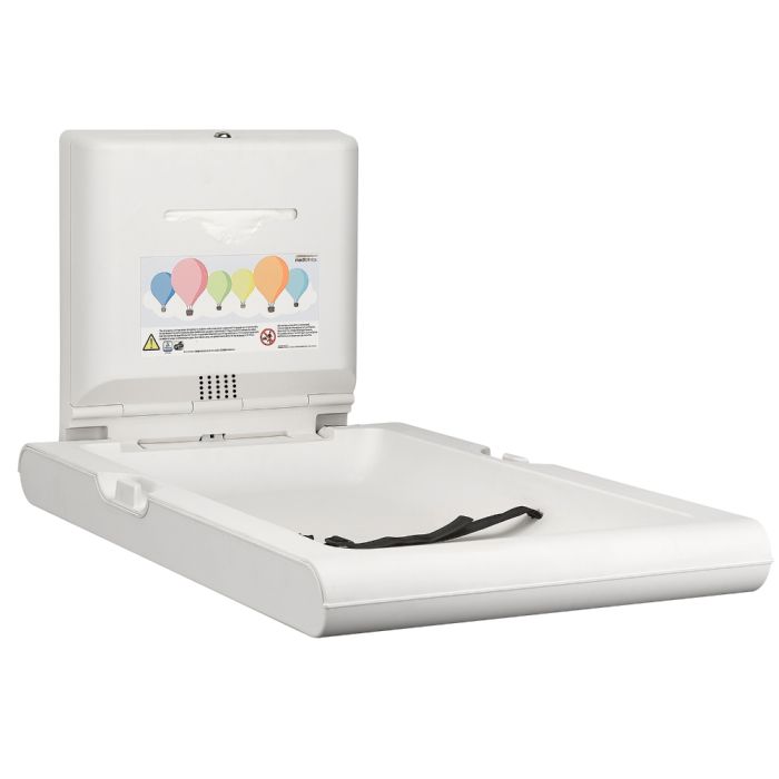 Skötbord Mediclinics BabyMedi® vertikal CP0016V-I vit