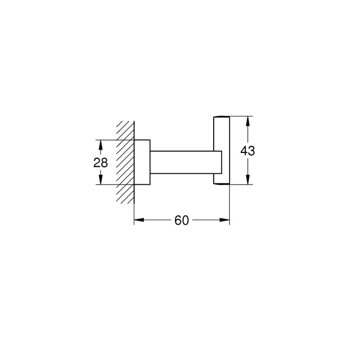 Krok Grohe Essentials Cube