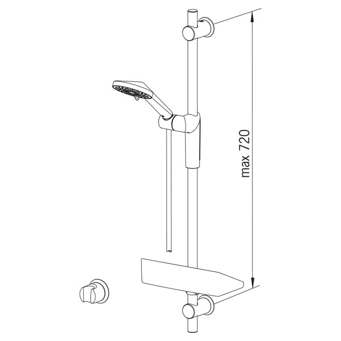 Duschset Oras Optima 2790