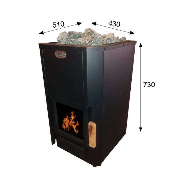 Vedeldat bastuaggregat Skamet P-116