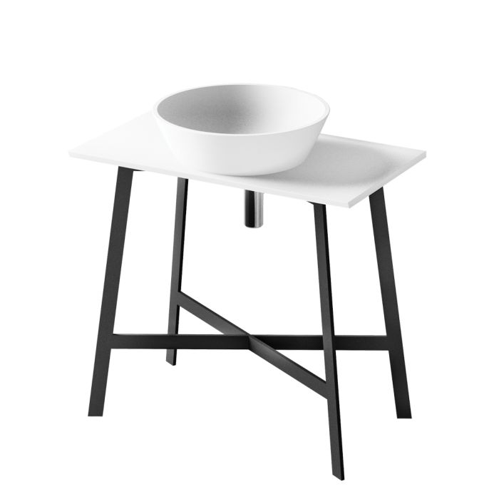 Tvättställ med ben PAA Deco MF 450