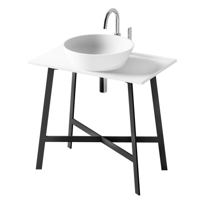 Tvättställ med ben PAA Deco MF 500