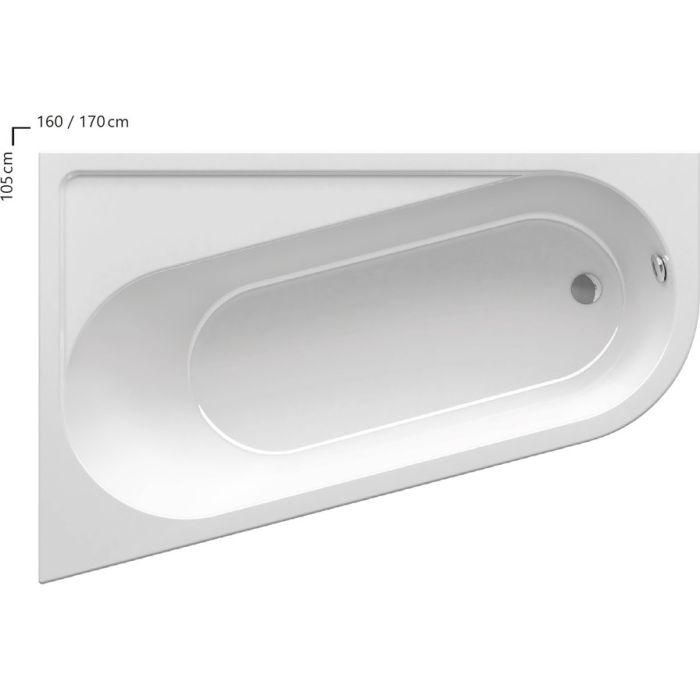 Badkar Ravak Chrome II 170