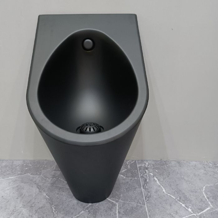 Urinal i rostfritt Faneco svart