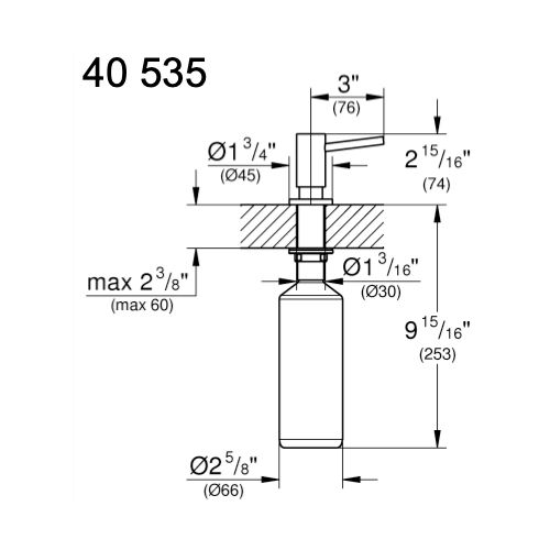 Tvålpump Grohe Cosmopolitan
