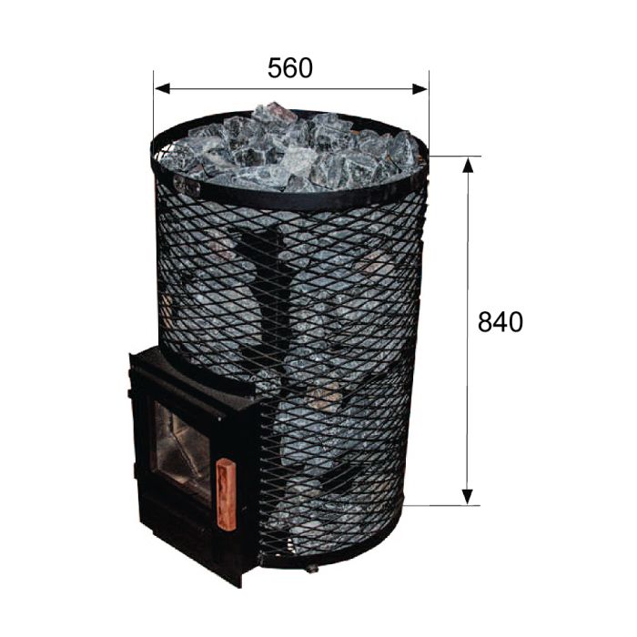 Vedeldat bastuaggregat Skamet SY-120
