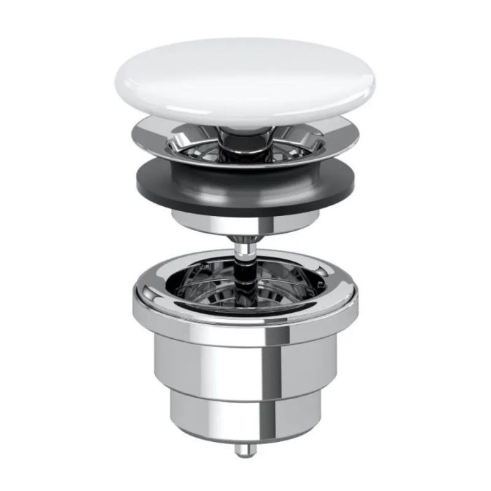 Bottenventil Villeroy & Boch unclosable White Alpin 68350001
