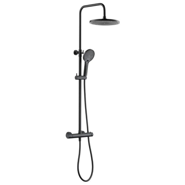 Duschset Kielle Nefia 20627014E mattsvart