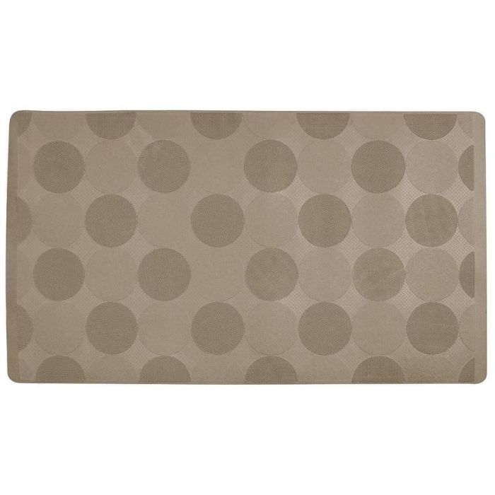 Halkfri badrumsmatta Duschy Bubbles 754-23 beige