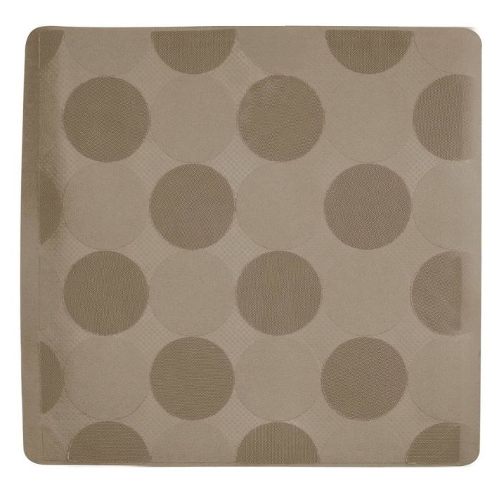Halkfri badrumsmatta Duschy Bubbles 755-23 beige