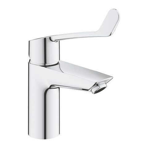 Tvättställsblandare Grohe Eurosmart pika kahvaga S-Size med bottenventil