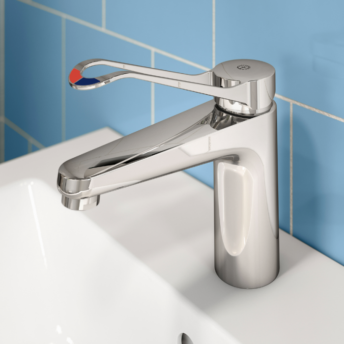 Tvättställsblandare Gustavsberg New Nautic Care 150 abikahvaga
