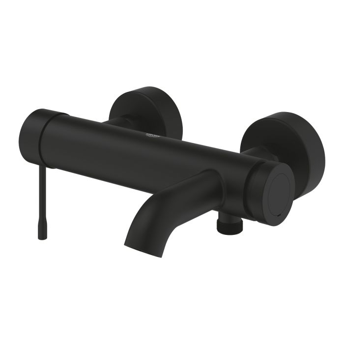 Badkars- och duschblandare Grohe Essence phantom black