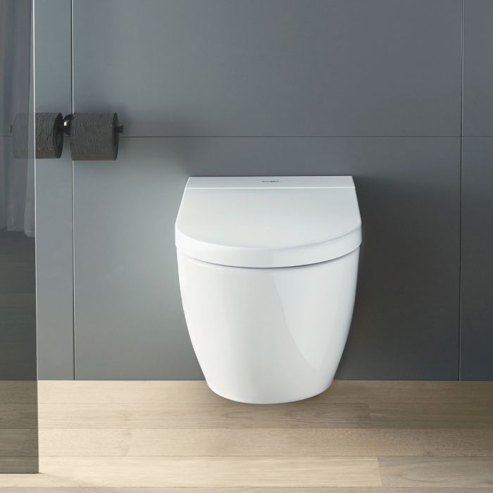 Duschtoalett Duravit SensoWash Starck f Lite compact + raam + vajutusnupp