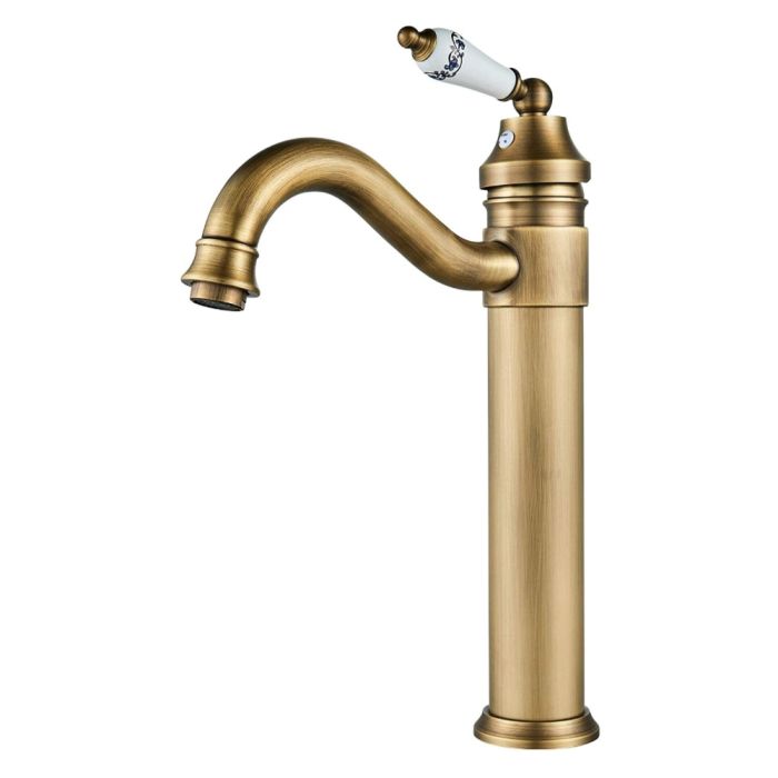 Hög tvättställsblandare Wasser Antique Bronze