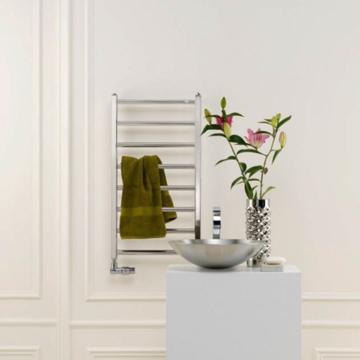 Handdukstork Zehnder Stalox polerad